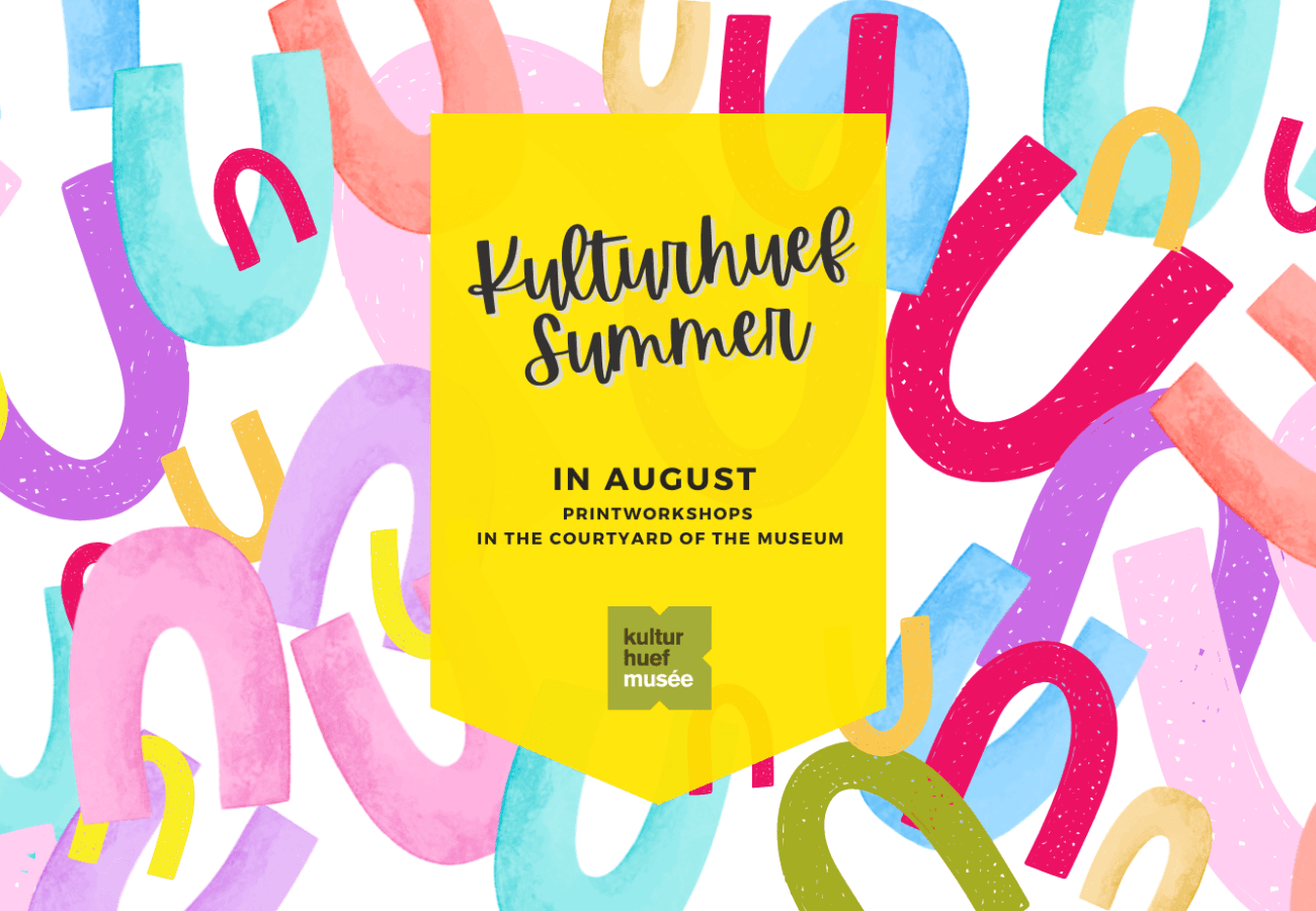 Kulturhuef Summer | Ateliers dans la cour