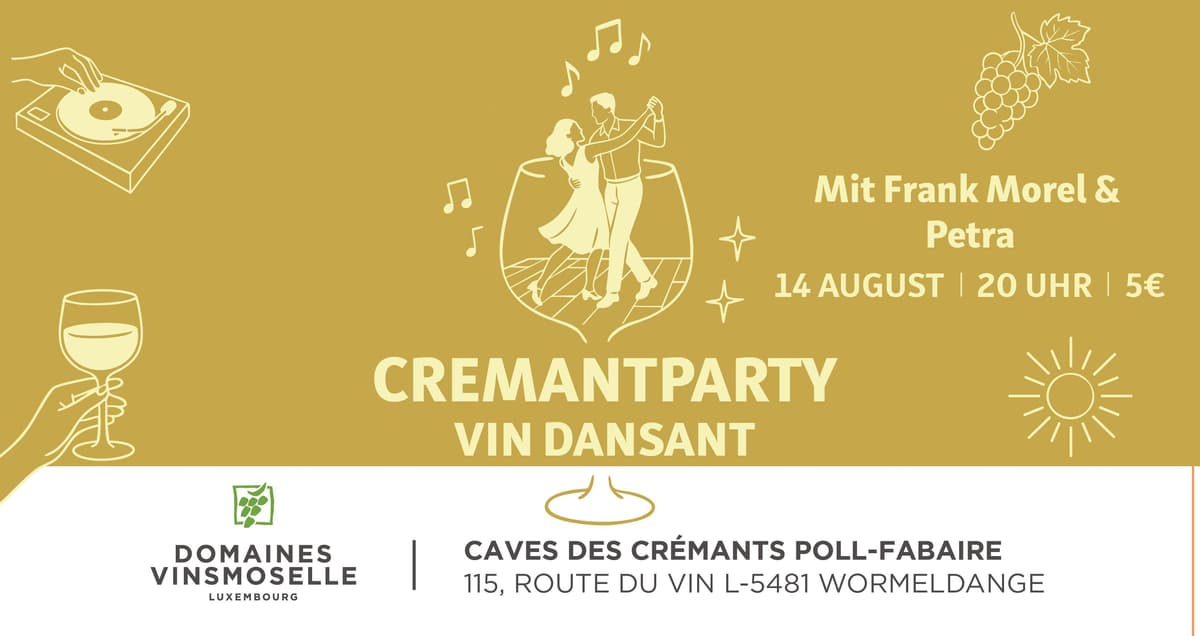 Soirée dansante – Crémant Party