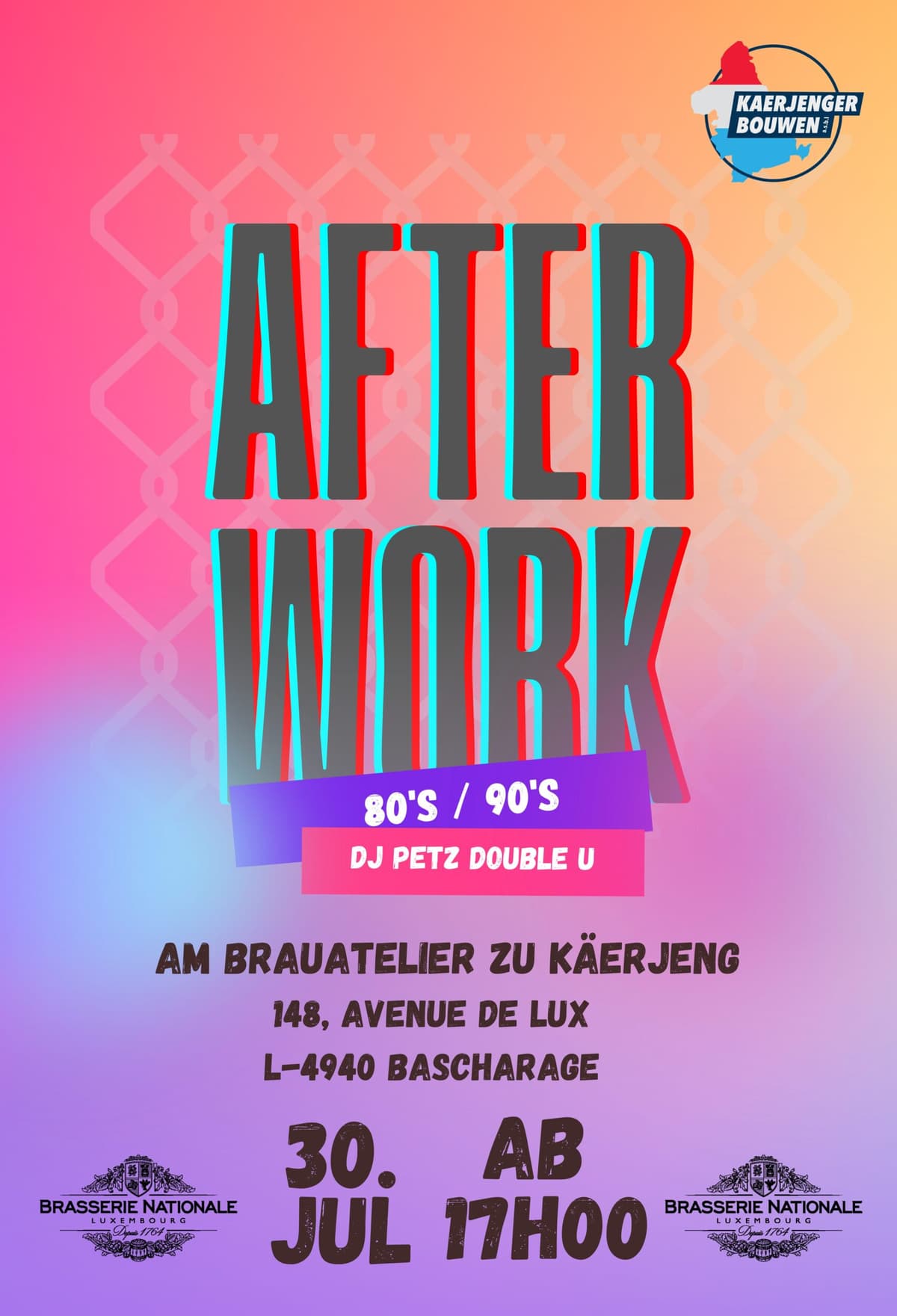 Afterwork – Käerjenger Bouwen