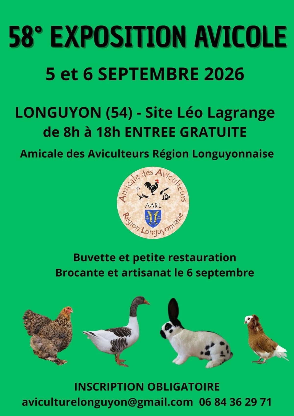 Exposition avicole et foire d’automne
