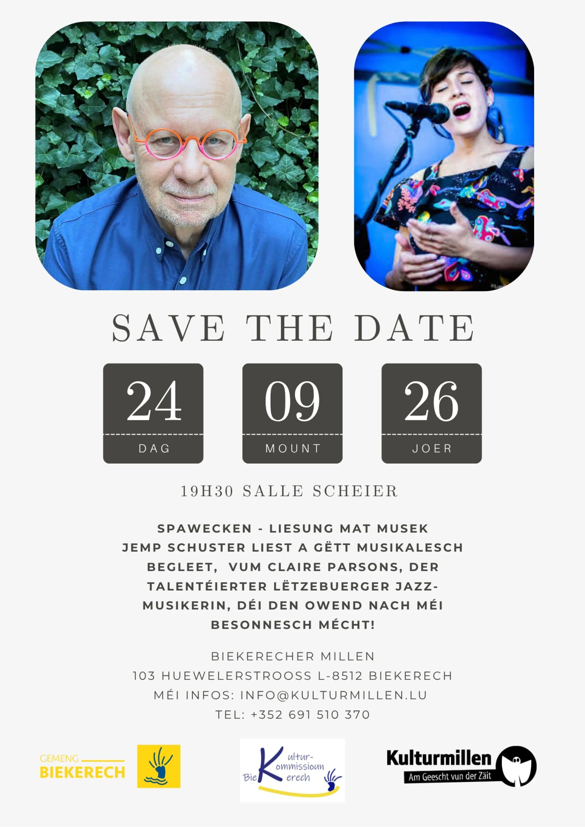 Spawecken Concert - Jemp Schuster