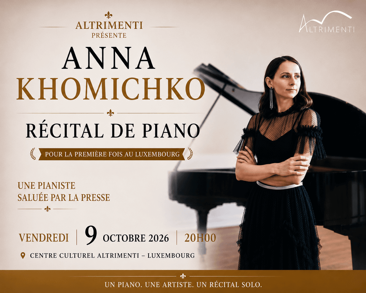 Anna Khomichko – Récital de piano