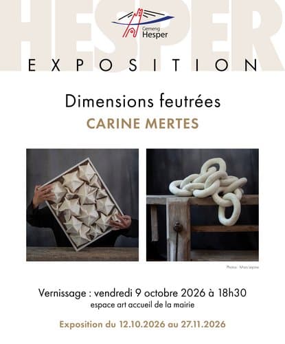 Vernissage de l’exposition – Dimensions feutrées