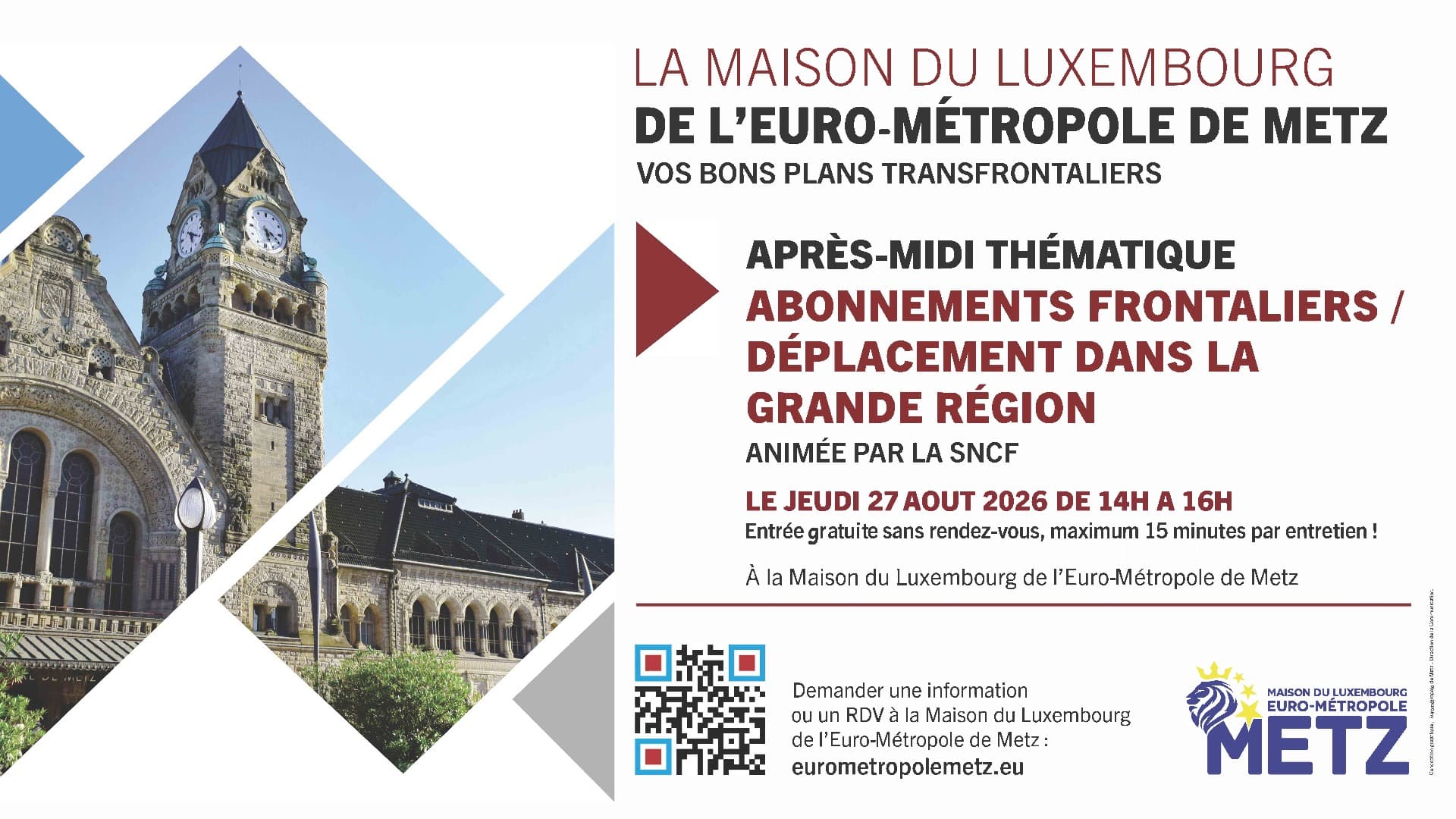 Themed afternoon: « Mobilité Transfrontalières »