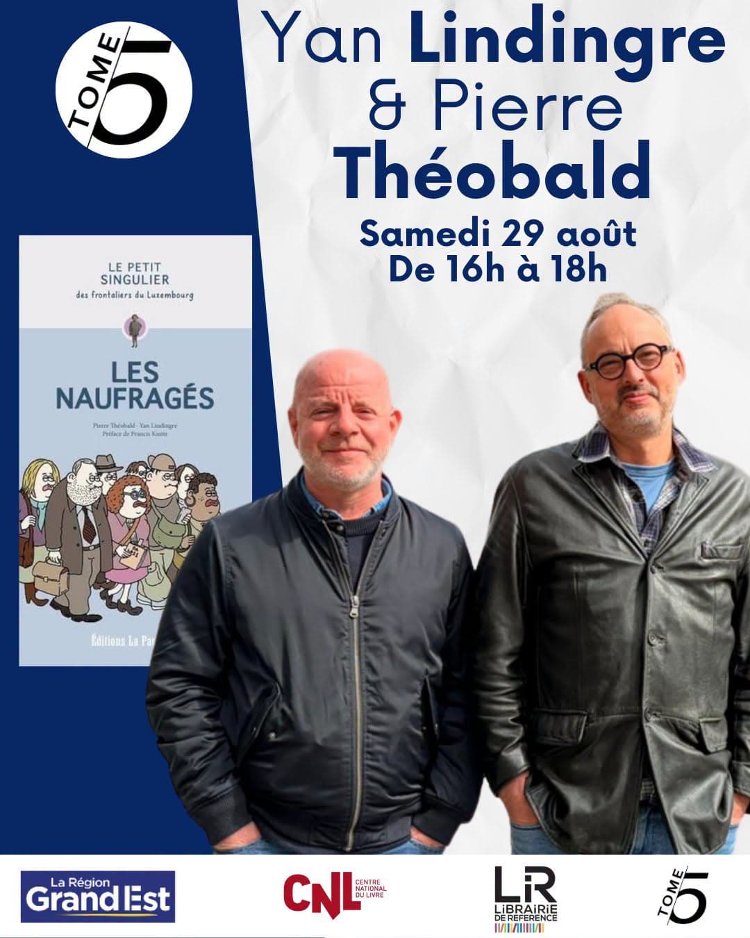 Dédicace Yan Lindingre et Pierre Théobald