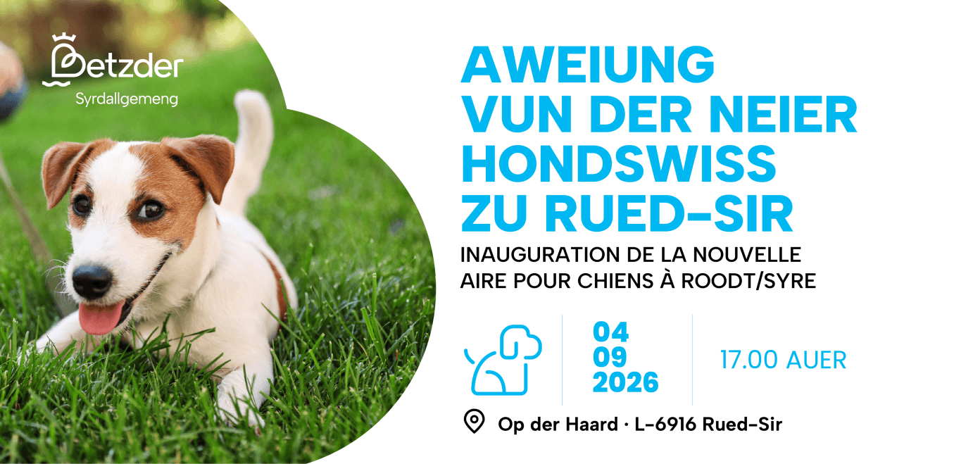 Opening of the new dog park