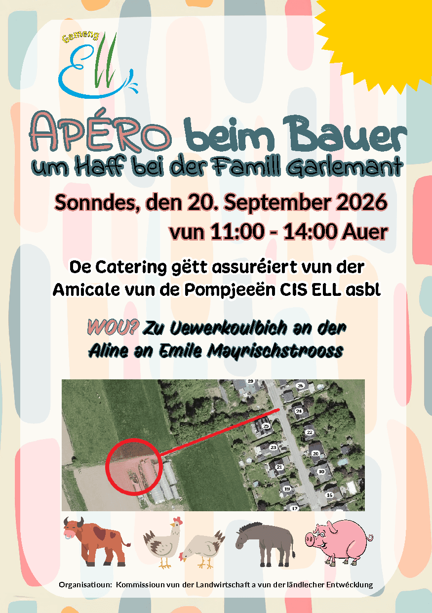 Apéro at the farm