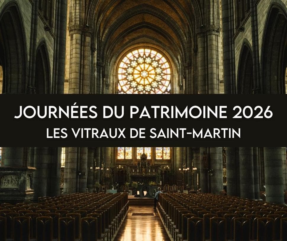The Stained Glass Windows of Saint-Martin – Heritage Days 2026
