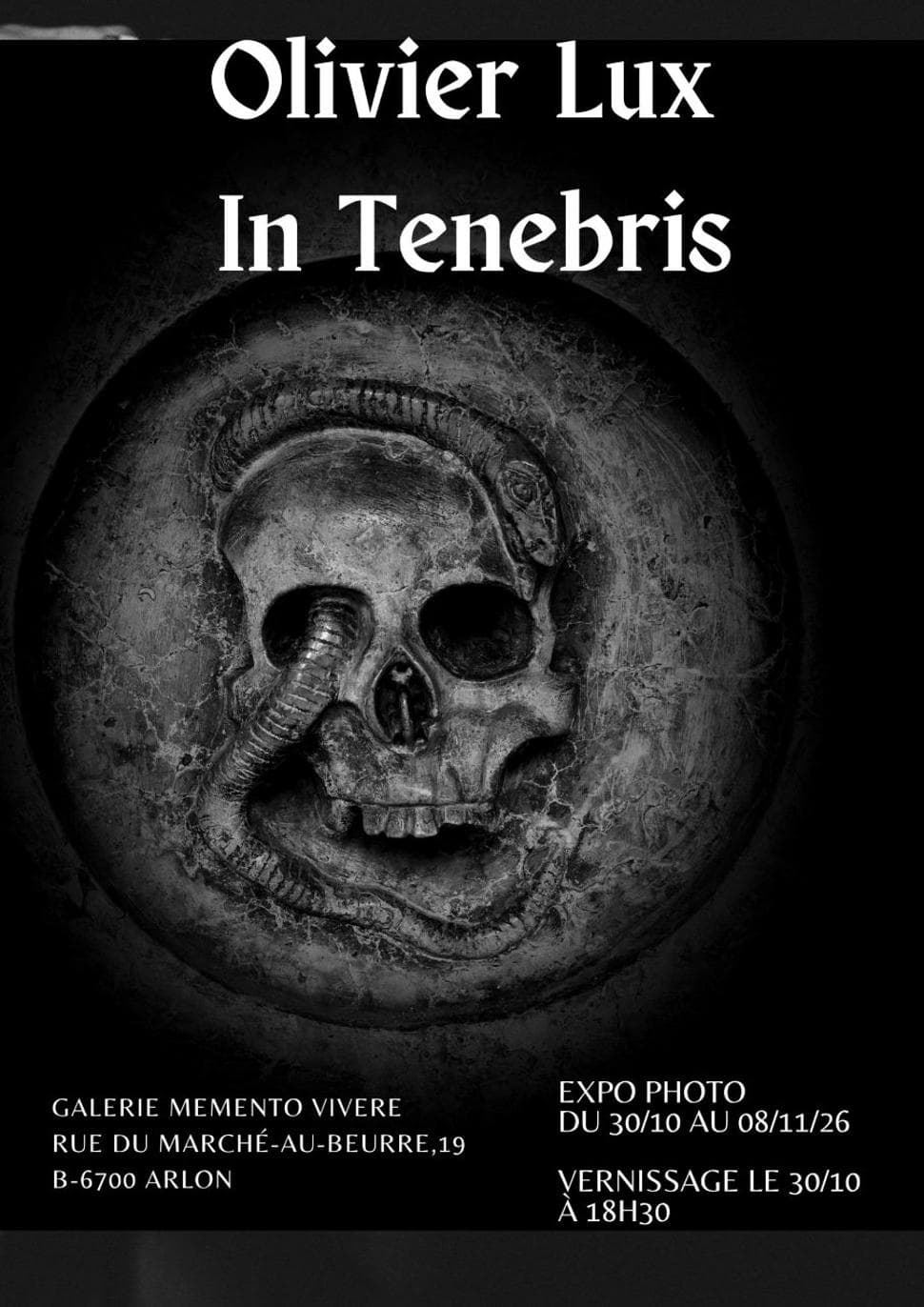 Exhibition “In Tenebris” by Olivier Lux