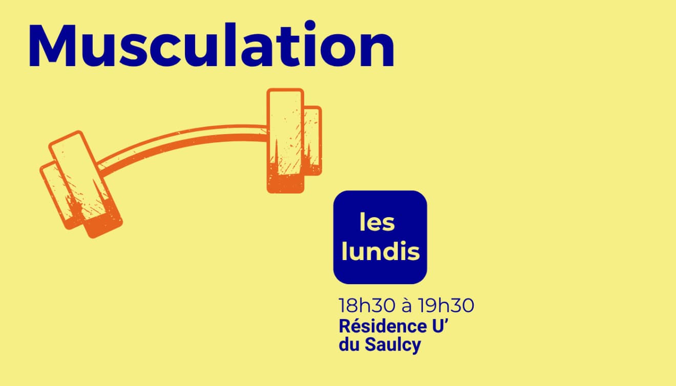 Cours de musculation étudiant