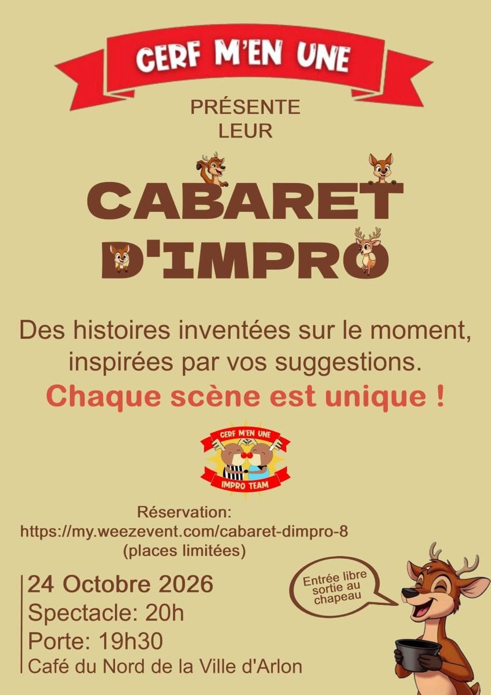 Cabaret d'improvisation théâtrale