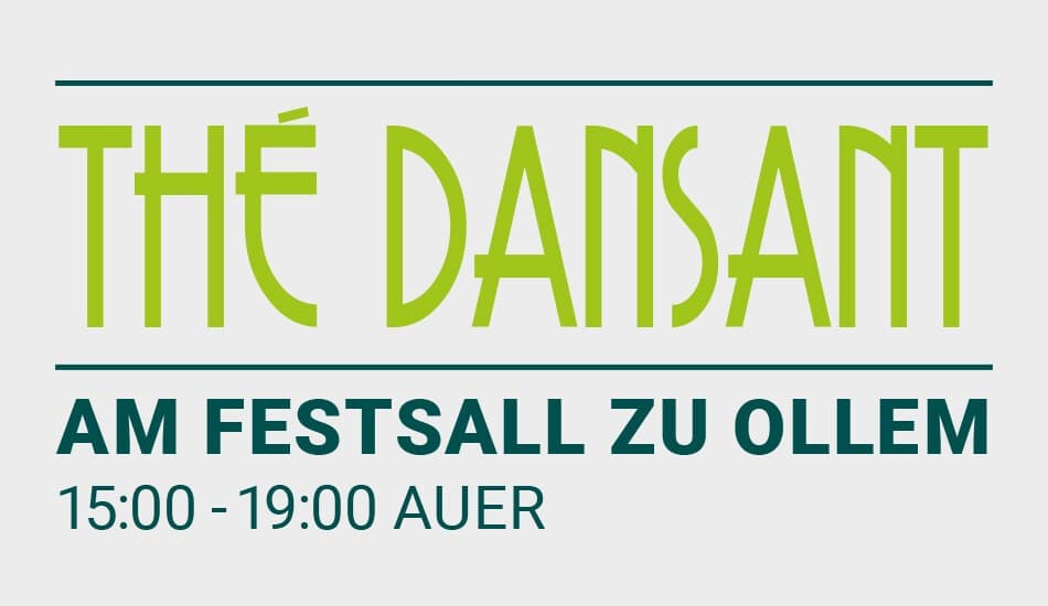 Tea dance with Duo Lisa Mariotto & Rol Girres in Kehlen, at the Musekssall