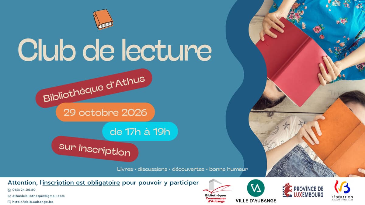 Club de lecture d’octobre