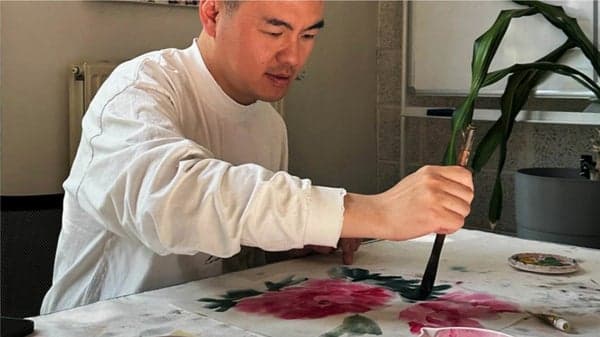 Brunch artistique + peinture à l’encre
