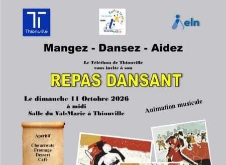 Téléthon: dance meal