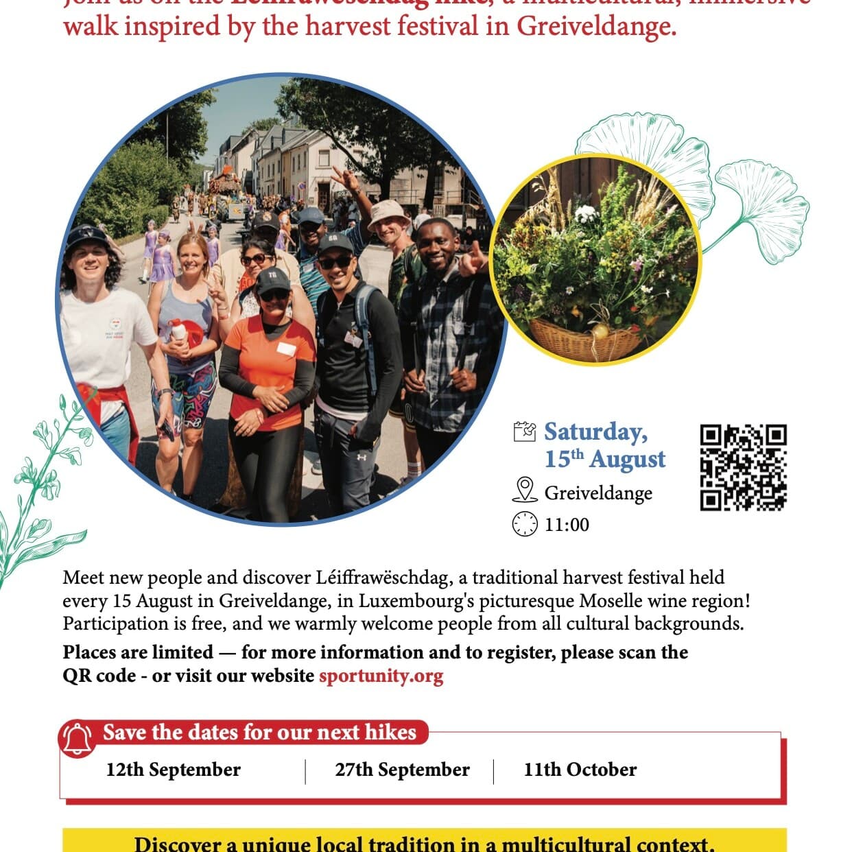 Multicultural hike Chemins Croisés