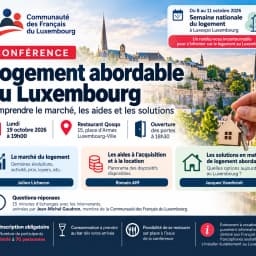 Conférence «Logement abordable au Luxembourg»