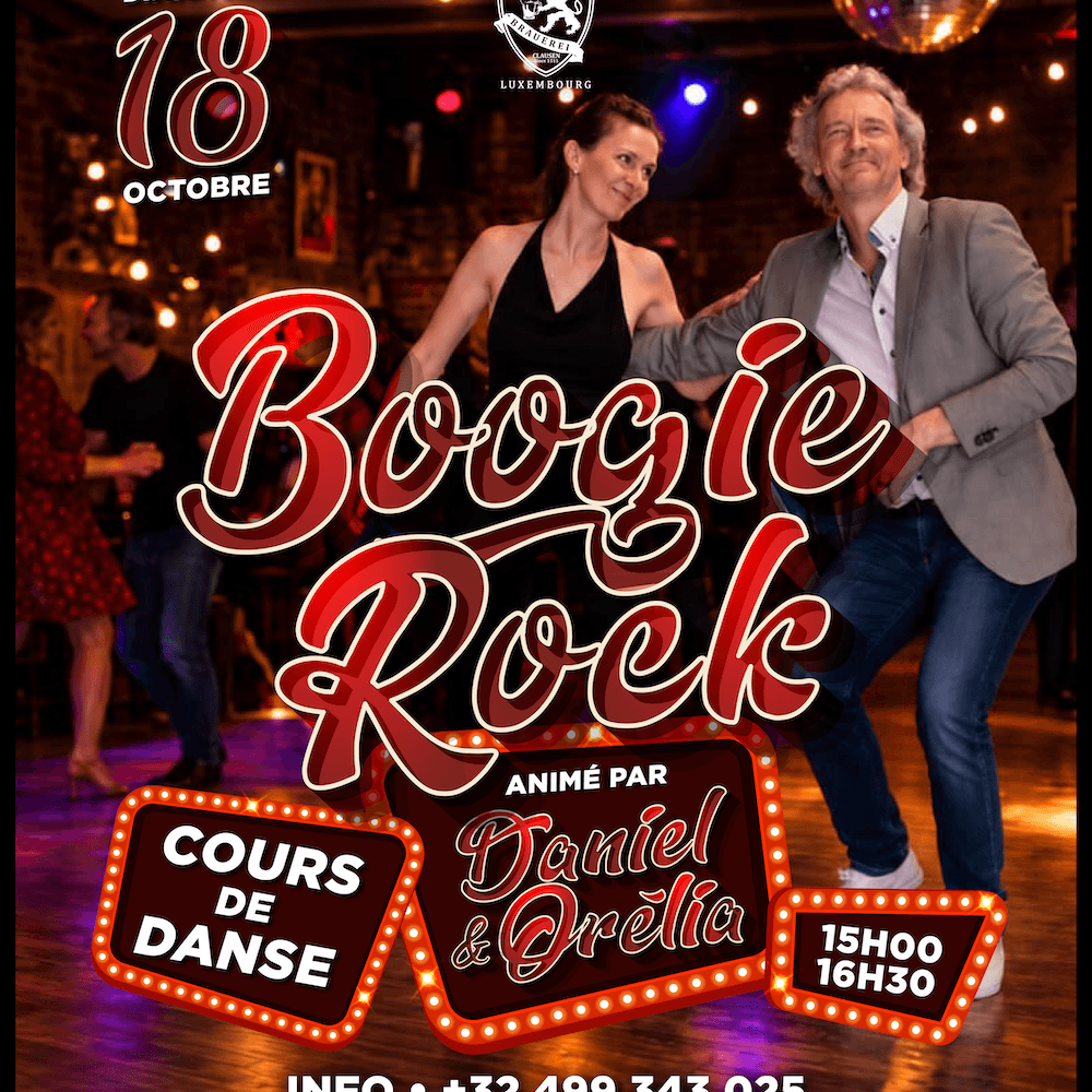 Cours de danse Boogie Rock
