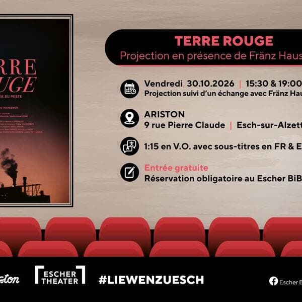 Terre Rouge – Topographie du poète