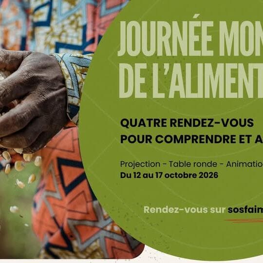 Conférence - Journée mondiale de l'alimentation