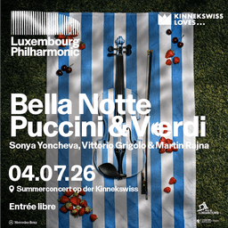 Concert d'été gratuit en plein air - Bella Notte : Puccini & Verdi