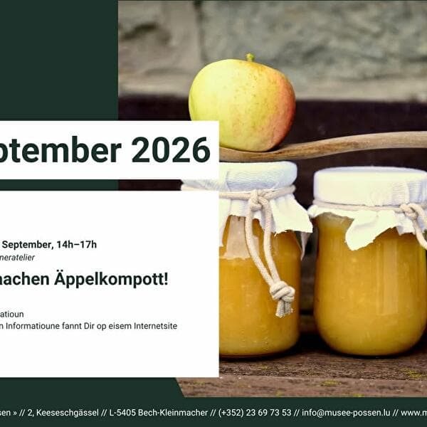 We make apple compote!
