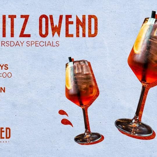 Soirée Spritz - Fizzy Thursday Specials