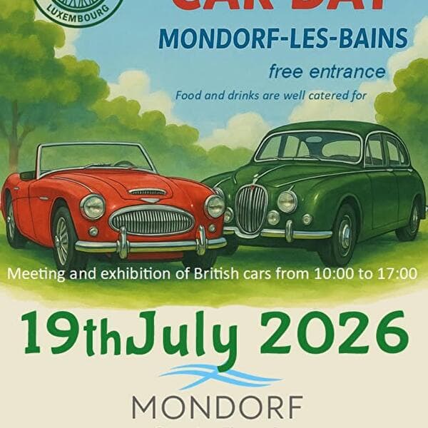 Journée de la voiture britannique Luxembourg