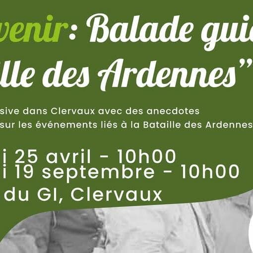 Balade guidée "Bataille des Ardennes"