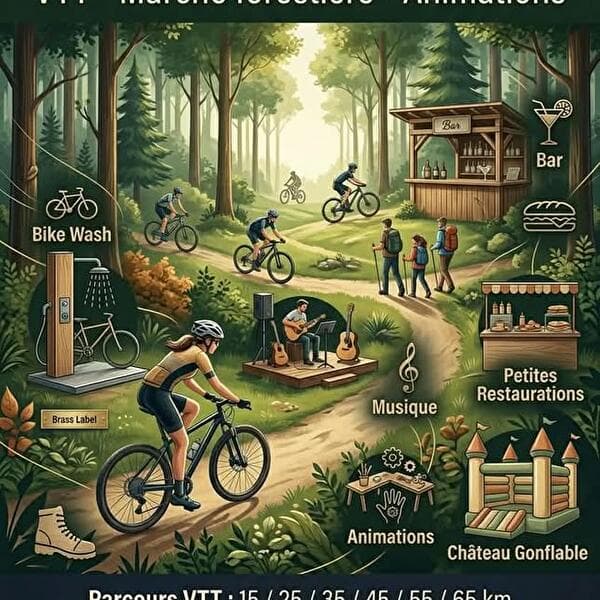 La Serpontoise - Rando VTT et marche