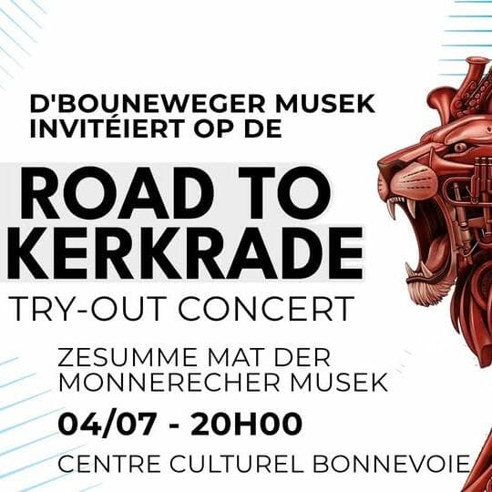 Road to Kerkrade | Concert de répétition