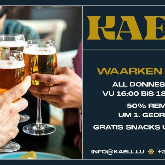 Waarken Apéro tous les jeudis