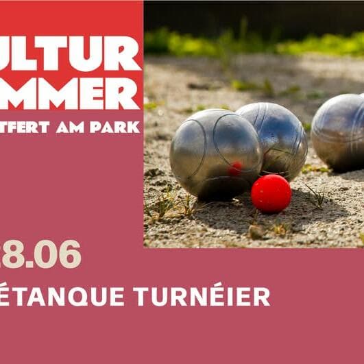 Kultur Summer - Tournoi de pétanque