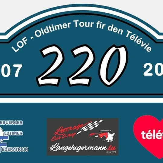 LOF Oldtimer Tour pour le Télévie 2026