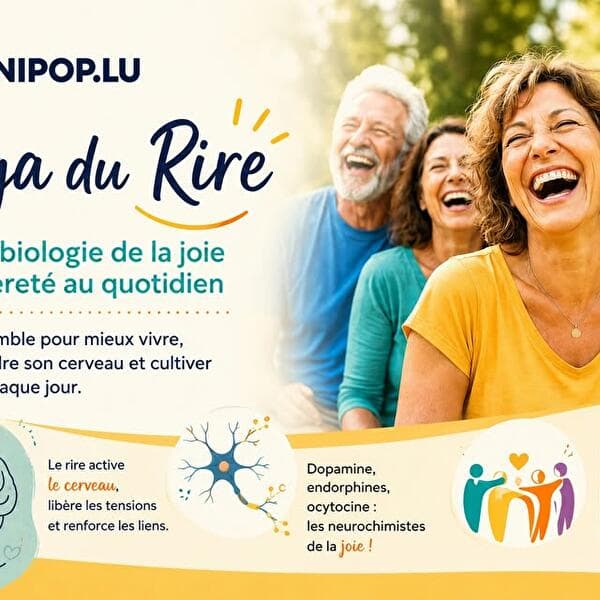 Yoga du rire – Neurobiologie de la joie et légèreté au quotidien