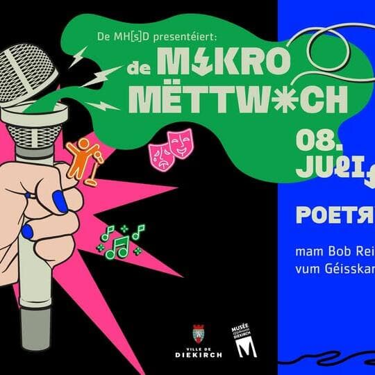 Le Mikro-Mëttwoch : édition Poetry Slam