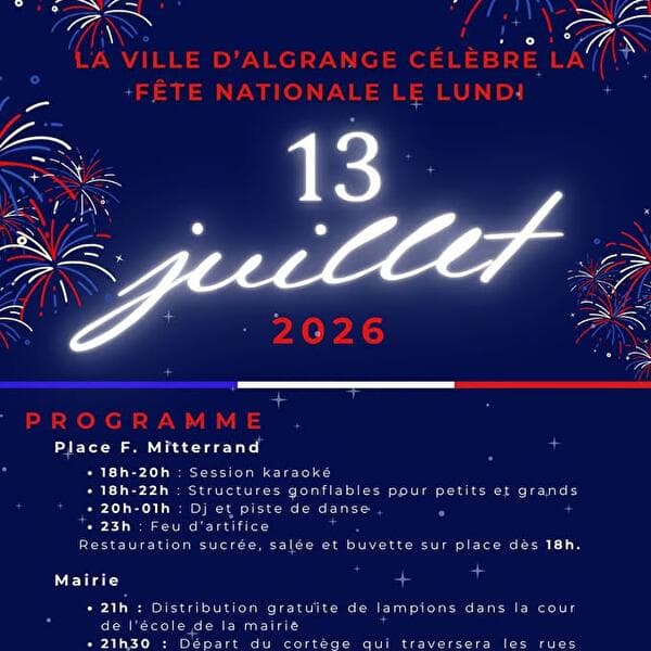 Fête nationale - Algrange