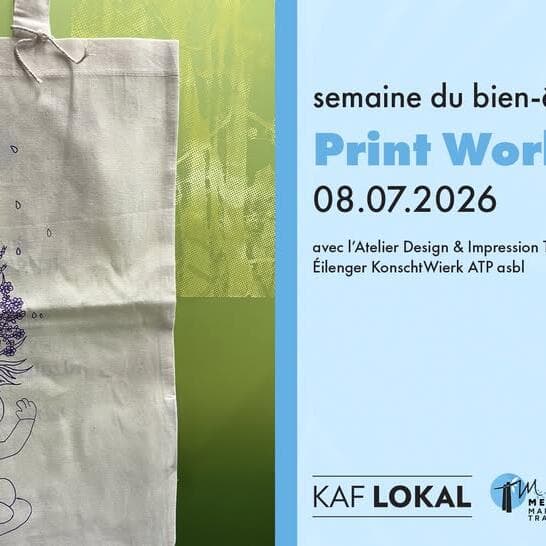 Atelier : sérigraphie textile