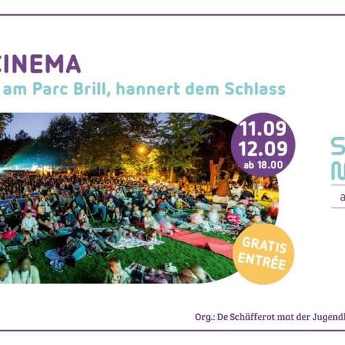 Sunset Cinema - cinéma en plein air au Parc Brill