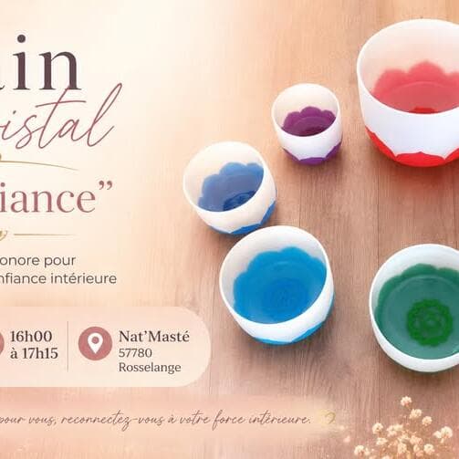 Crystal Sound Bath “Confidence”