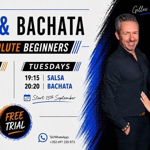 Cours de salsa et bachata pour débutants