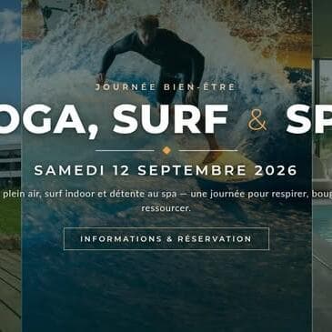 Yoga, Surf & Spa - 12 septembre 2026