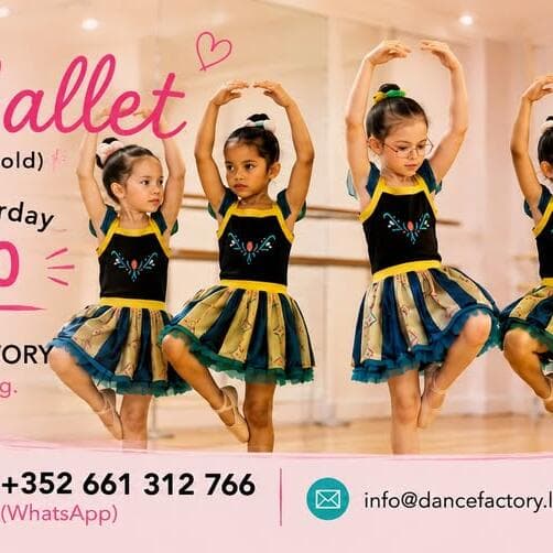 Cours d’essai : pré-ballet (4-6 ans)
