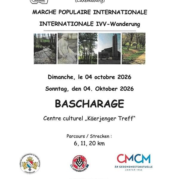 Randonnée IVV FLMP à Bascharage
