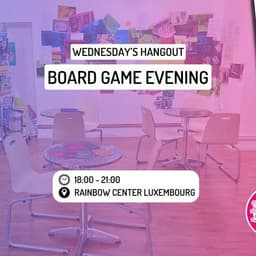 Wednesday’s Hangout: Board Game Evening