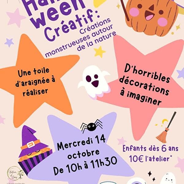 Atelier créatif : spécial Halloween
