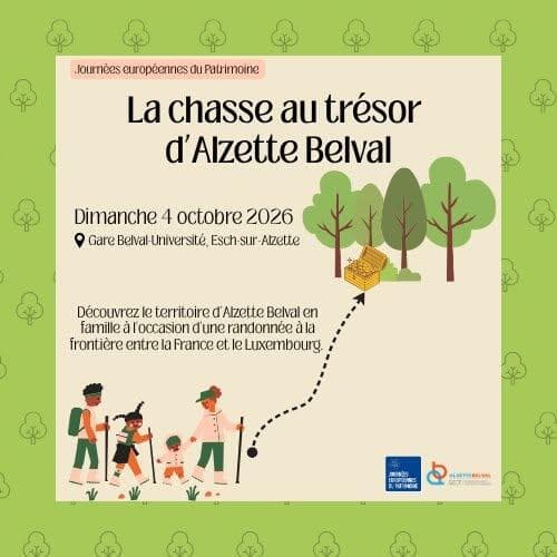Alzette Belval Treasure Hunt