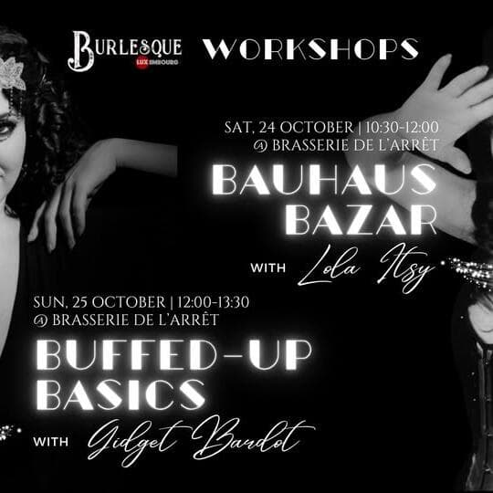 Workshops with Lola Itsy & Gidget Bardot