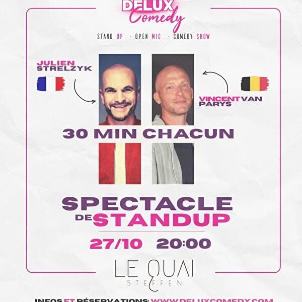 Julien Strelzyk & Vincent Van Parys: stand-up