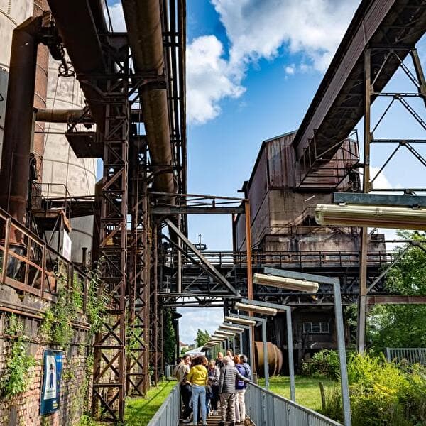 Guided tours of the blast furnace